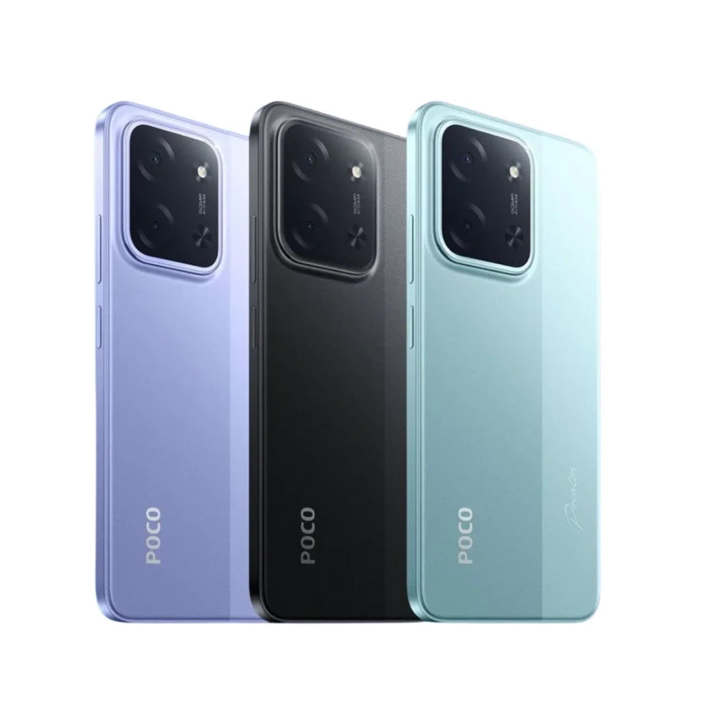 POCO C85 4G 128/6GB Android 15 NFC Tela 6.9" 120Hz Versão Global Bateria 6000mAh Carga Rápida
