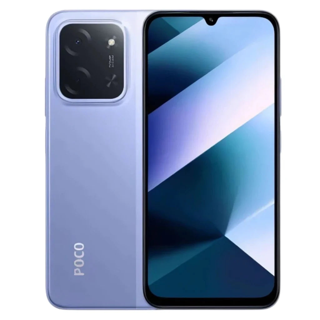 POCO C85 4G 128/6GB Android 15 NFC Tela 6.9" 120Hz Versão Global Bateria 6000mAh Carga Rápida